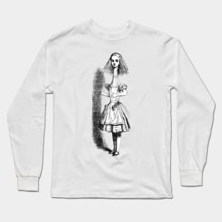 Alice in Wonderland Grows Long Sleeve T-Shirt